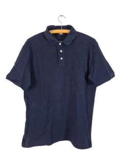 Basic Fila Sport Marine Polo Shirt Vintage L