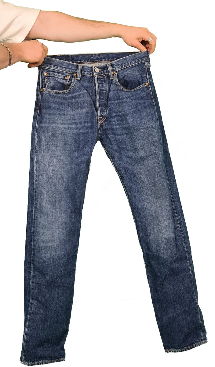 Vintage Levis 501 Jeans Dunkelblau W31 L34 4 Vintage Levis 501 Jeans Dunkelblau W31 L34 – Bild 2