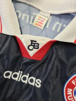Adidas Opel FC BUYERN MUNICH Trikot 1997/98 Schwarz-Rot 2XL -Pierre Cardin Geschaft 20210806 142556 1200x1200