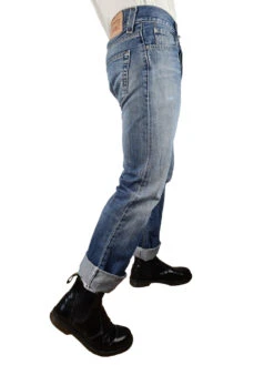 Levis Jeans Hose Dunkle Blau Verwaschen W32 L32