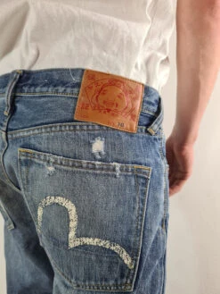 Vintage Evisu Jeans Genes Blau 34L -Pierre Cardin Geschaft 20211221 173605 1200x1200