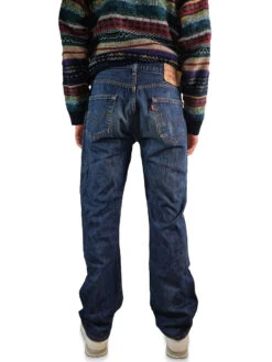 Vintage Levis Jeans 501 Dunkelblau W34 L34