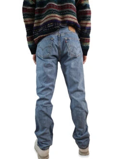 Rare! Vintage Levis Jeans 501 Made In USA Hellblau W32 L34