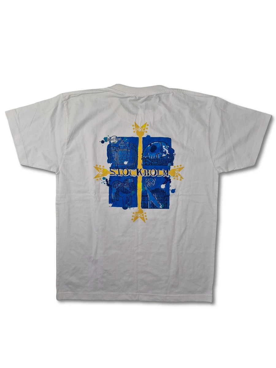 Vintage Hard Rock Cafe Shirt Stockholm Deadstock L 3 Vintage Hard Rock Cafe Shirt Stockholm Deadstock L