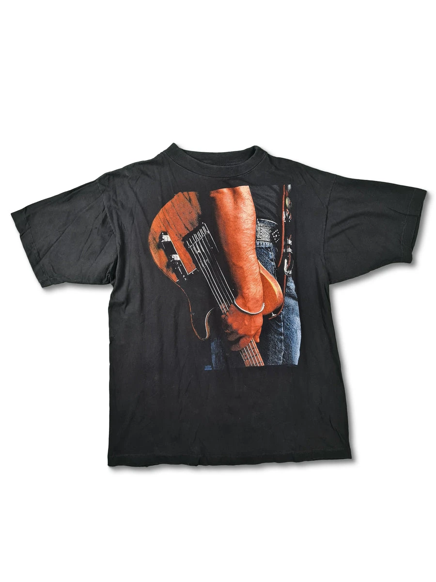 Rare! Vintage SJM Shirt Bruce Springsteen World Tour 1992-93 Schwarz Faded XL 3 Rare! Vintage SJM Shirt Bruce Springsteen World Tour 1992-93 Schwarz Faded XL