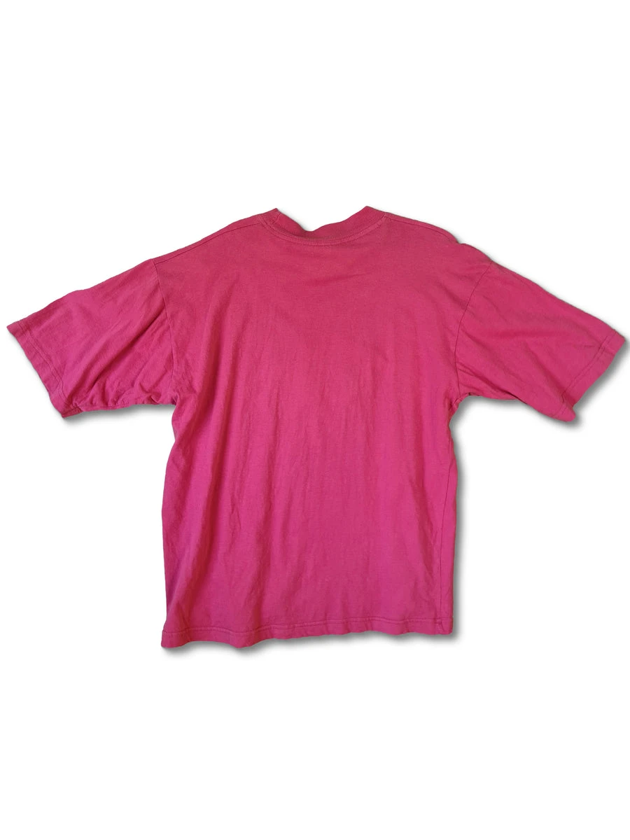 Vintage Boss Shirt Bootleg Bestickt Spellout Rosa M 4 Vintage Boss Shirt Bootleg Bestickt Spellout Rosa M – Bild 2