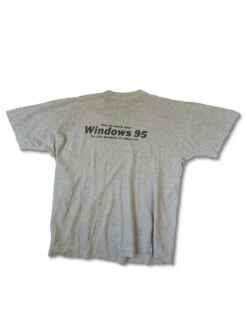 Rare! Vintage Microsoft Shirt Windwos 95 Aus Alt Mach Neu Single Stitched L-XL