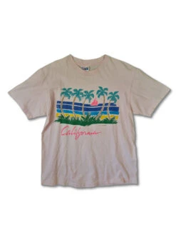 Rare! Vintage Hanes Shirt Beffy-T Single California 1984 Stitched Made In USA L