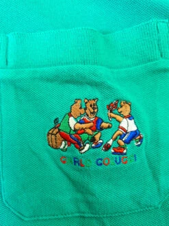 Vintage Carlo Colucci Poloshirt Teddy Bestickt M-L -Pierre Cardin Geschaft 20220308 133507 1200x1200