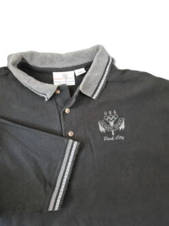 Vintage USA Poloshirt Olympic Spirit Park City XL -Pierre Cardin Geschaft 20220308 134846 1200x1200