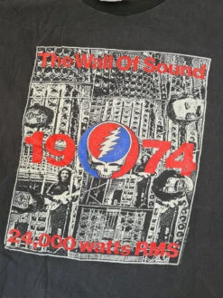Rare! Vintage Grateful Dead Shirt The Wall Of Sound 24,00 Watts RMS L -Pierre Cardin Geschaft 20220321 151832 1200x1200