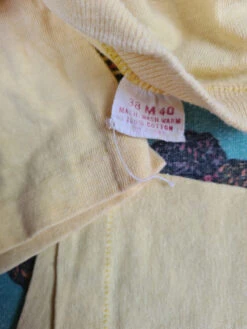 Rare! Vintage Grateful Dead Shirt Skelleton Roses 70s Yellow M -Pierre Cardin Geschaft 20220321 152706 1200x1200