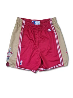 Vintage Champion Shorts Basketball NBA Cavalliers Rot Gold S