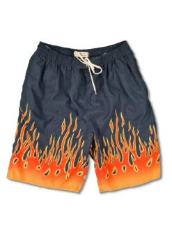 Y2K Nordic SeaSide Badeshorts Flammen XL