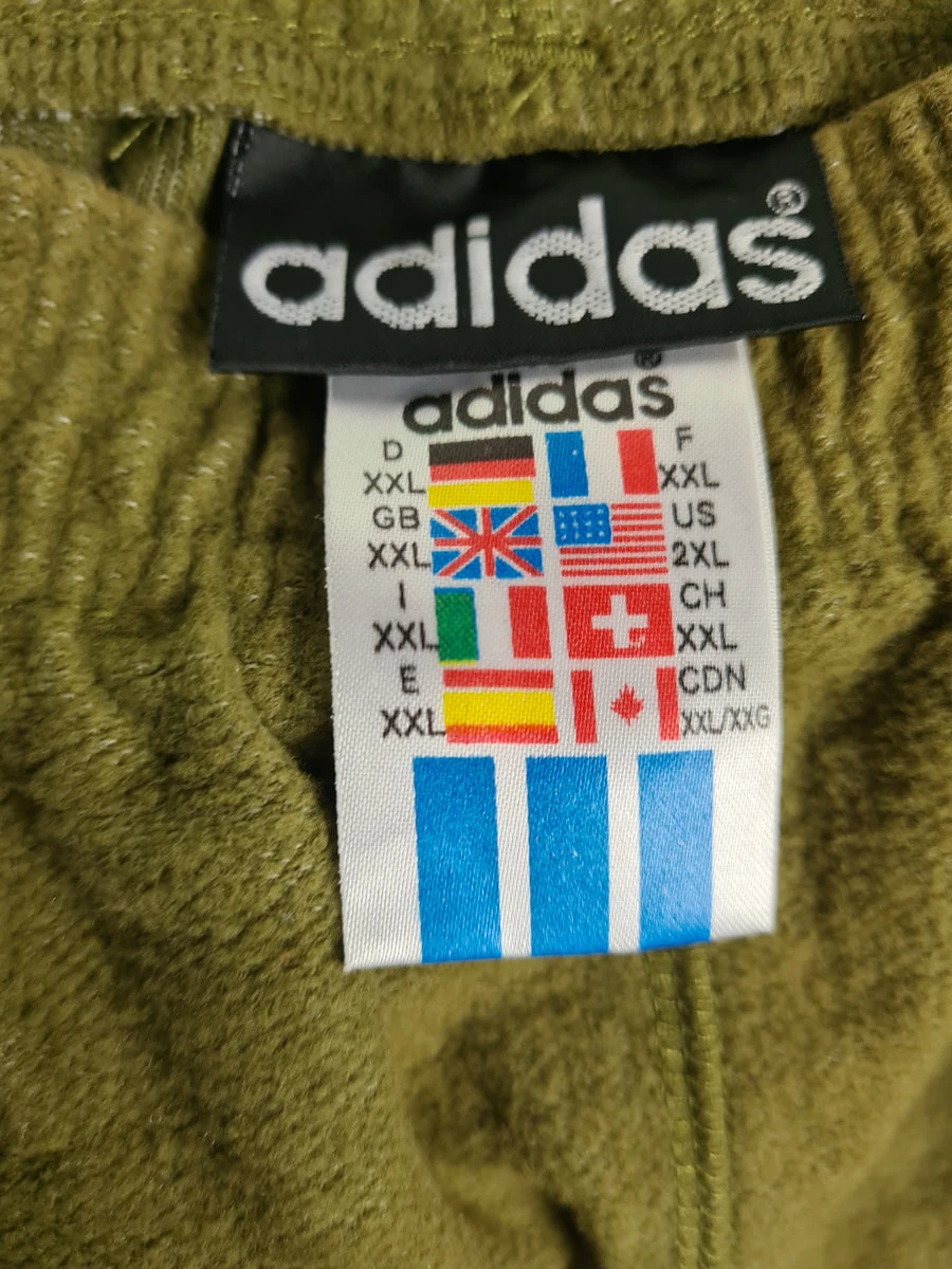 Vintage Adidas Shorts Bestickt Grün XXL 5 Vintage Adidas Shorts Bestickt Grün XXL – Bild 3