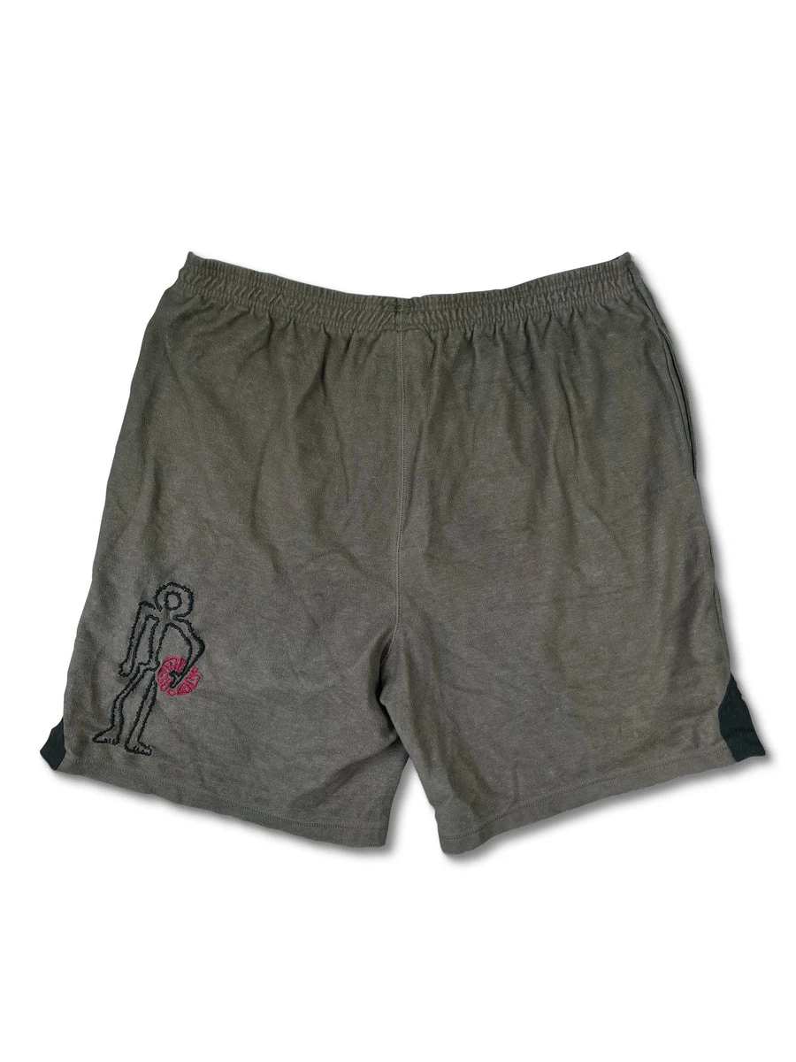 Vintage Adidas Shorts Bestickt Grün XXL 3 Vintage Adidas Shorts Bestickt Grün XXL