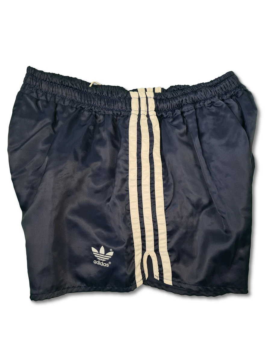 Rare! Vintage Adidas Shorts Shiny Made In West Germany Marine XL 4 Rare! Vintage Adidas Shorts Shiny Made In West Germany Marine XL – Bild 2