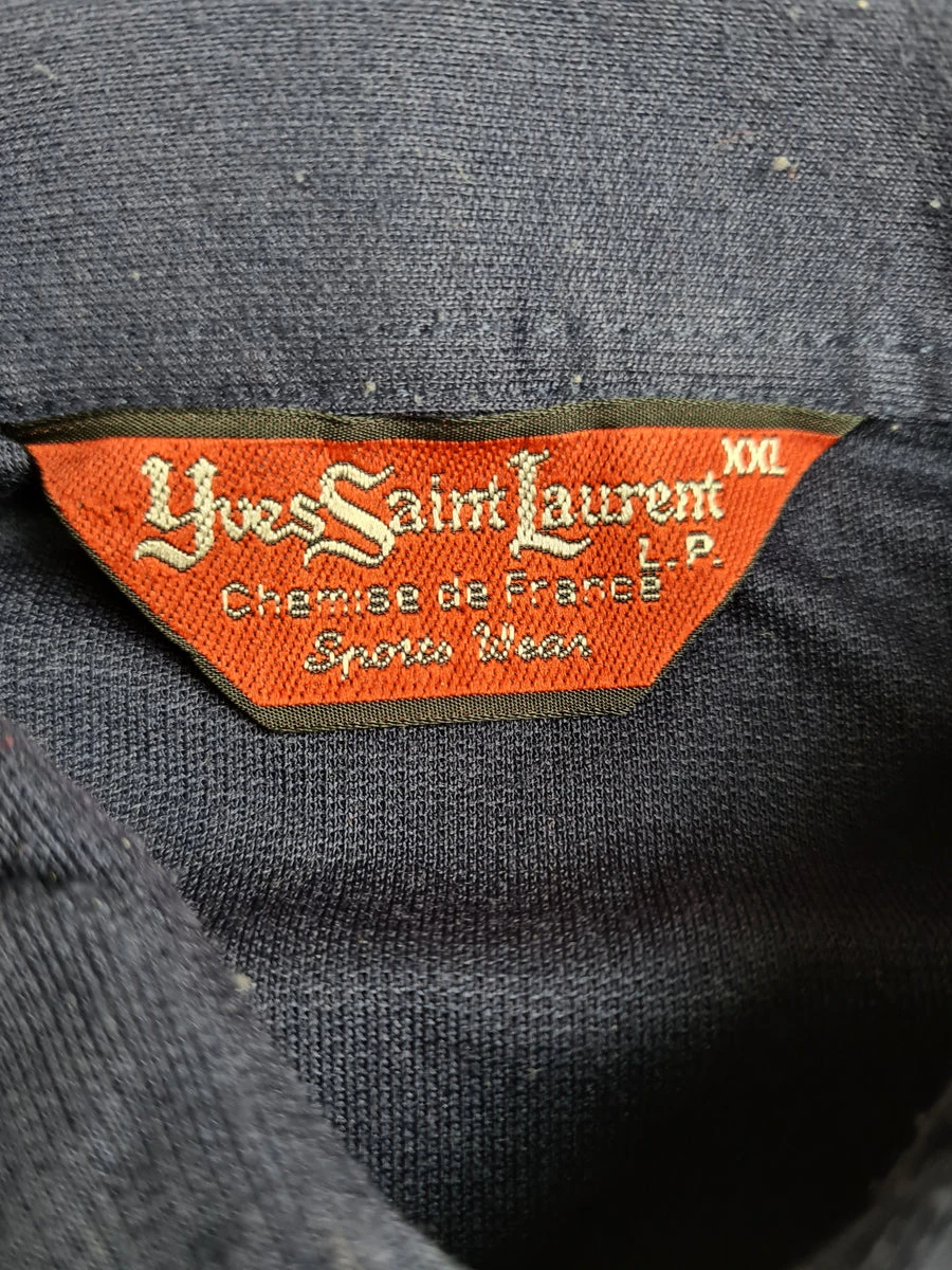 Vintage Yves Saint Laurent Polo Chemise De France Sports Wear XL-XXL 5 Vintage Yves Saint Laurent Polo Chemise De France Sports Wear XL-XXL – Bild 3