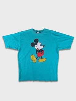 Rare! Vintage Artex Disney Shirt Mickey Maus 50/50 M-L