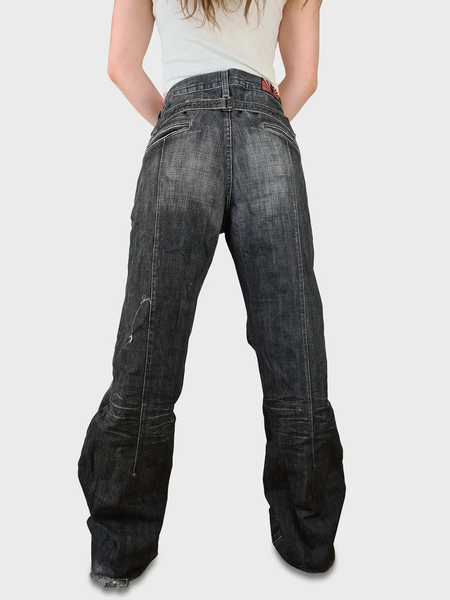 Vintage E-Play Exterior Design Jeans Japan Denim W31 3 Vintage E-Play Exterior Design Jeans Japan Denim W31
