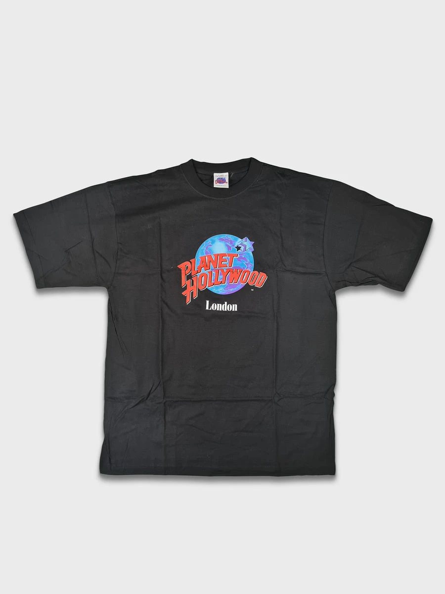 Rare! Vintage Planet Hollywood Shirt 90s London Schwarz XL 3 Rare! Vintage Planet Hollywood Shirt 90s London Schwarz XL