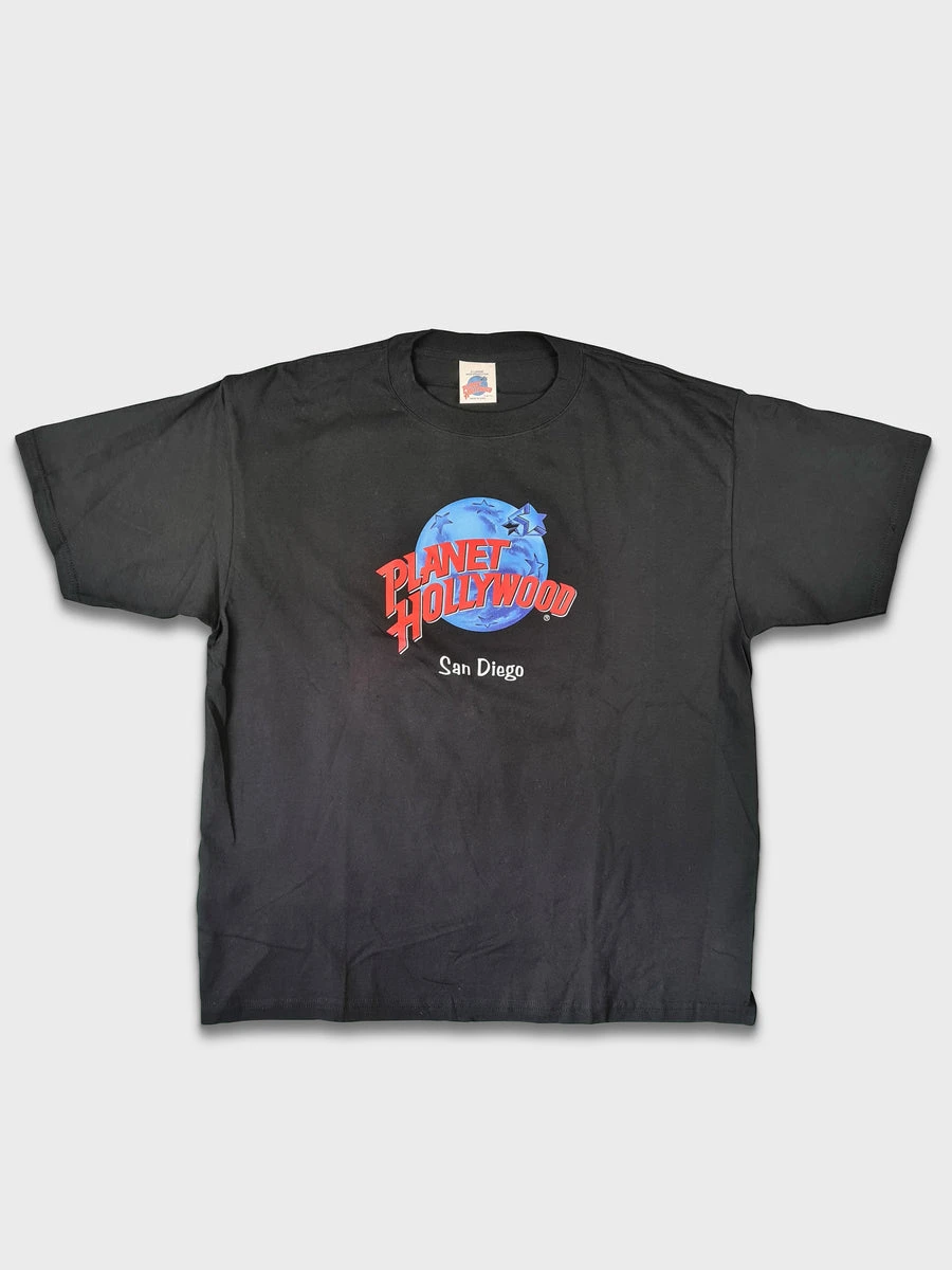 Rare! Vintage Planet Hollywood Shirt 1991 San Diego Schwarz XL 3 Rare! Vintage Planet Hollywood Shirt 1991 San Diego Schwarz XL