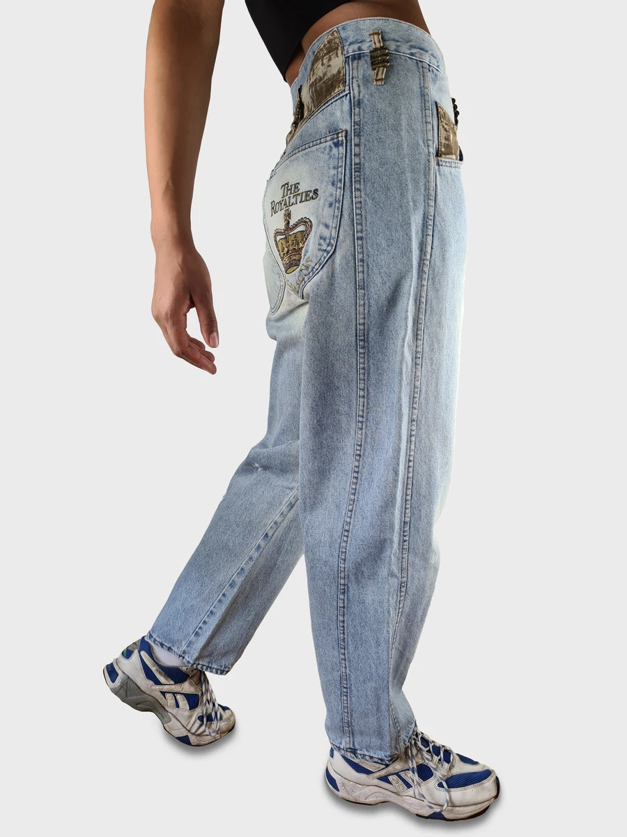 Y2K The Royalties Jeans Jack & Sons Bullets M-L 4 Y2K The Royalties Jeans Jack & Sons Bullets M-L – Bild 2