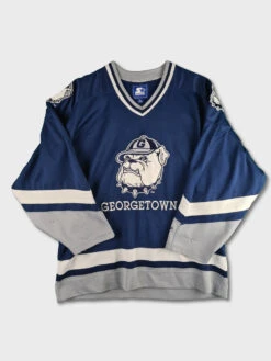 Vintage Starter Jersey Georgetown Made In Korea L
