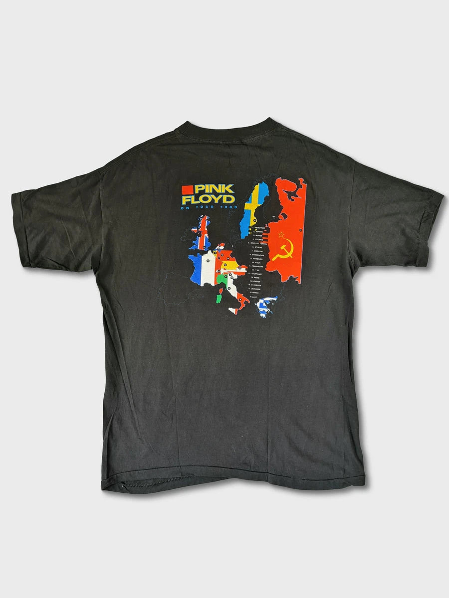 Rare! Vintage Pink Floyd Shirt Tour 1989 Single Stitched XL 3 Rare! Vintage Pink Floyd Shirt Tour 1989 Single Stitched XL