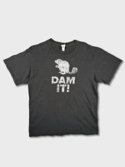 Vintage Delta Pro Weight Shirt Funny "Dam It!" XL