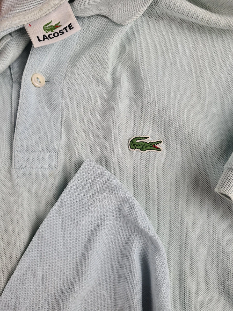 Modernes Lacoste Poloshirt Basic Hellblau (4) M 4 Modernes Lacoste Poloshirt Basic Hellblau (4) M – Bild 2