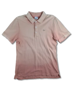 Modernes Lacoste Poloshirt Vintage Washed Lachs (6) XL