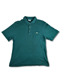 Modernes Lacoste Poloshirt Basic Grün (5) L