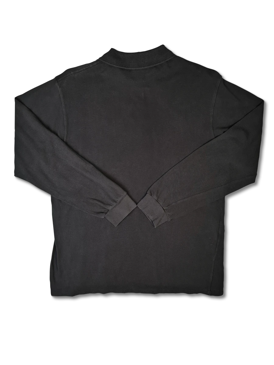 Modernes Lacoste Poloshirt Langarm Basic Braun (5) L 5 Modernes Lacoste Poloshirt Langarm Basic Braun (5) L – Bild 3