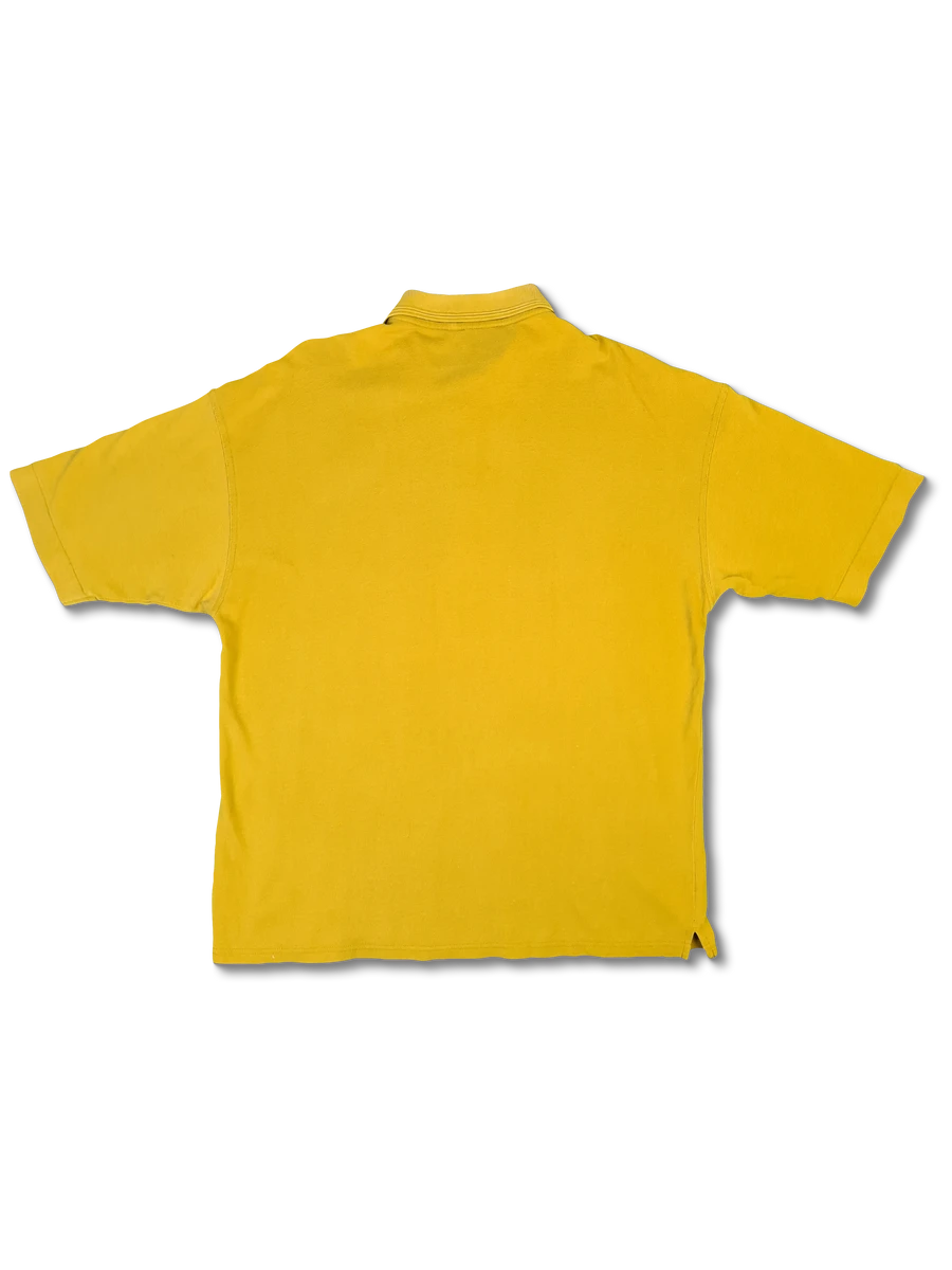 Vintage Carlo Colucci Poloshirt Senf Gelb (56) XL-XXL 4 Vintage Carlo Colucci Poloshirt Senf Gelb (56) XL-XXL – Bild 3