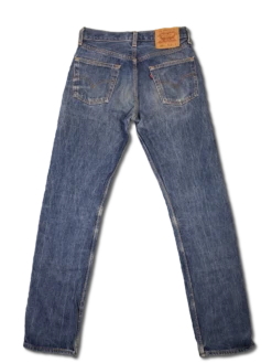 Vintage Levis Jeans 501 Made In USA Hellblau W30 L36