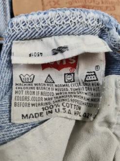 Vintage Levis Jeans 501xx Made In USA 555 W31 L36 -Pierre Cardin Geschaft 20221024 004540 1200x1200
