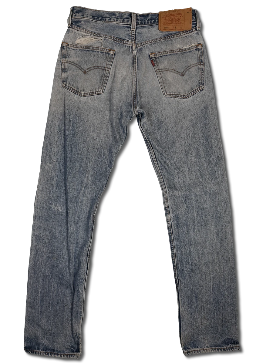 Vintage Levis Jeans 501 Basic Made In USA 555 Blau W31 L36 3 Vintage Levis Jeans 501 Basic Made In USA 555 Blau W31 L36