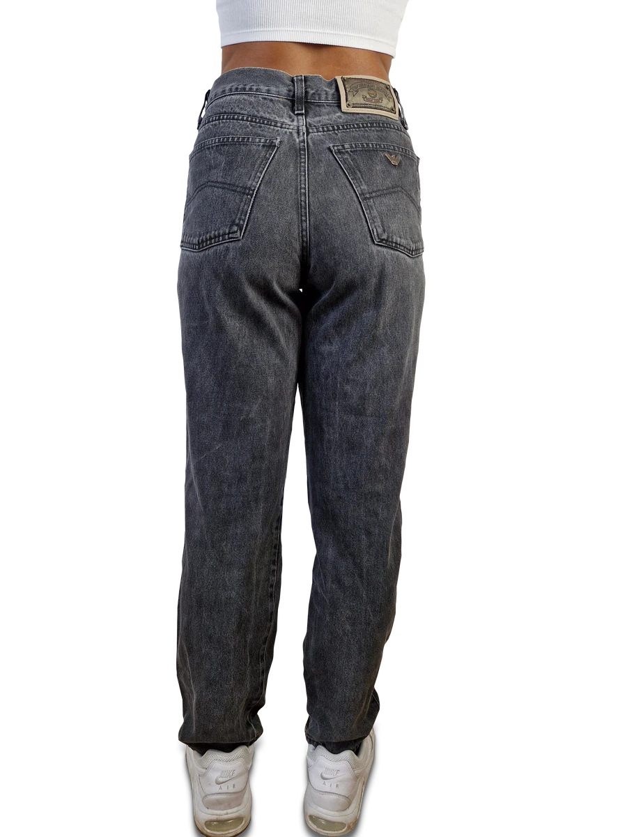 Vintage Armani Jeans Made In Italy Grau 33 4 Vintage Armani Jeans Made In Italy Grau 33 – Bild 2