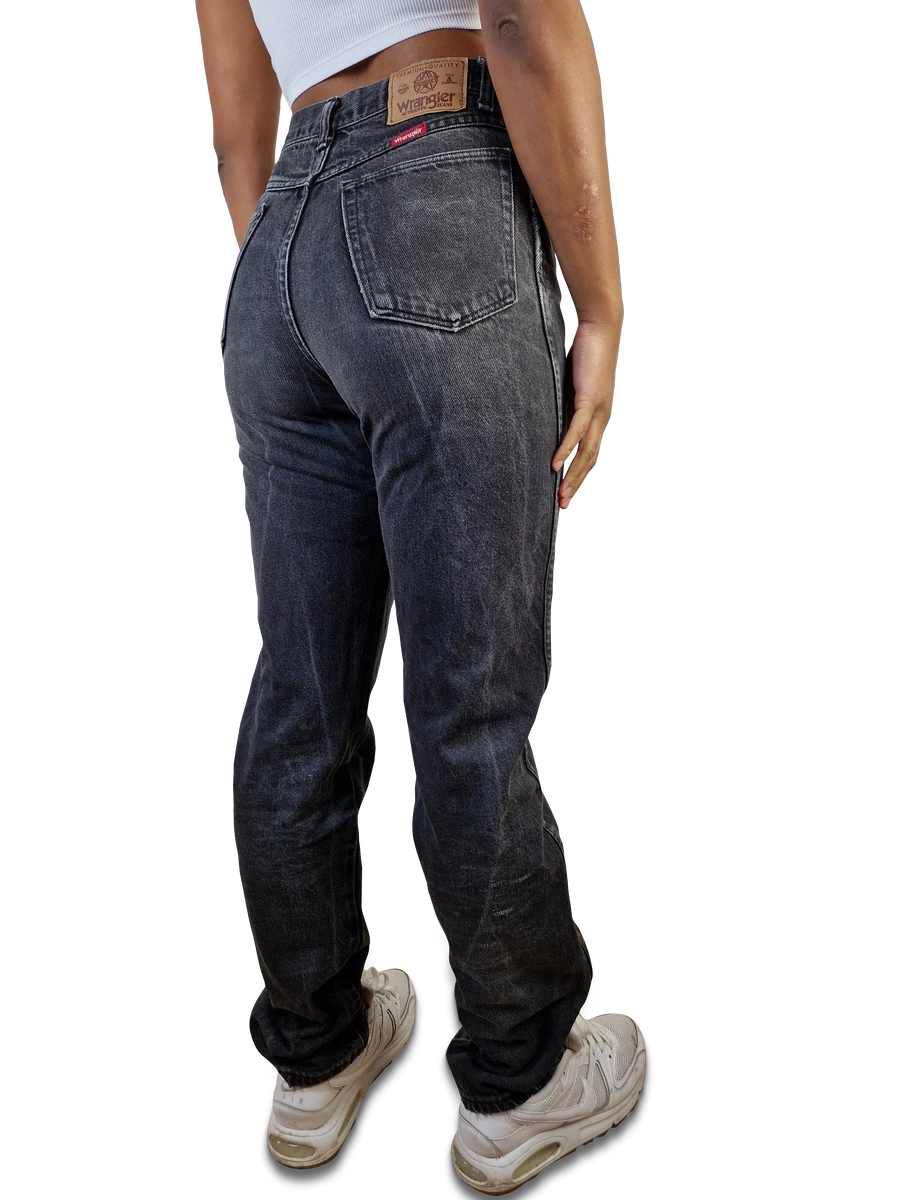 Vintage Wrangler Jeans Made In USA Grau 30 X 34 4 Vintage Wrangler Jeans Made In USA Grau 30 X 34 – Bild 2