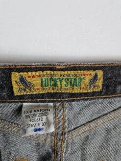 Vintage Lucky Star Jeans Stevie Grau Schwarz 34 -Pierre Cardin Geschaft 20221024 155906 1200x1200