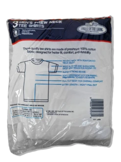 Rare! Vintage Fruit Of The Loom Shirt 1992 3erPack Deadstock Made In USA Weiß L -Pierre Cardin Geschaft 20221130 143240 1200x1200