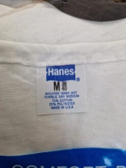 Rare! Vintage Hanes Shirt 3erPack 1985 Deadstock Blank Made In USA Single Stitched (38-40) M -Pierre Cardin Geschaft 20221130 151037 1200x1200