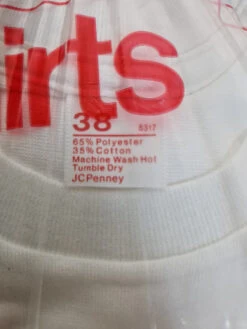 Rare! Vintage JC Penny Shirt 3erPack 70s-80s Deadstock Single Stitched Weiß (38) M -Pierre Cardin Geschaft 20221130 151154 1200x1200