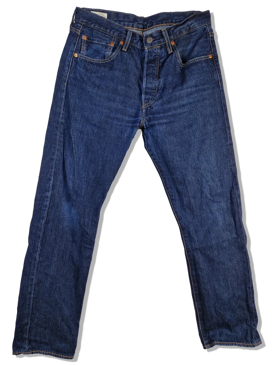 Moderne Levis Jeans Lot 501 Waterless Dunkelblau W31 L30 4 Moderne Levis Jeans Lot 501 Waterless Dunkelblau W31 L30 – Bild 2