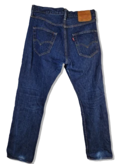 Moderne Levis Jeans Lot 501 Waterless Dunkelblau W31 L30