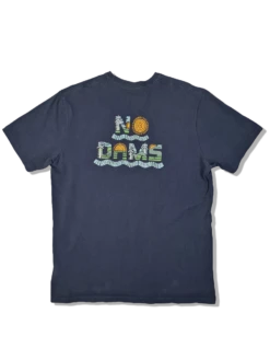 Modernes Patagonia Shirt "No Dams Responsibili-Tee®" Limited Edition Dunkelblau XL