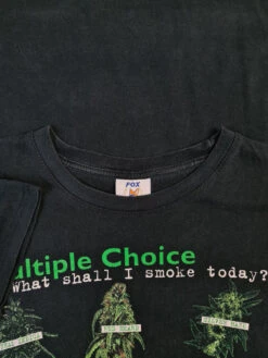 Vintage Fox Shirt "What Should I Smoke" Weed Sorten Schwarz L 6 Vintage Fox Shirt "What Should I Smoke" Weed Sorten Schwarz L -Pierre Cardin Geschaft 20221224 000119 1200x1200