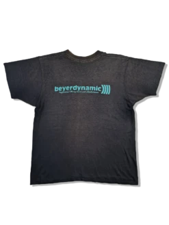 Vintage Beyerdynamic Shirt Trashed Single Stitched Dunkelblau S-M -Pierre Cardin Geschaft 20221224 000518 1200x1200