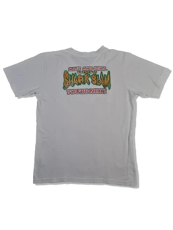 Vintage Maui & Sons Shirt Shark Slam USA Bedruckt Weiß S-M -Pierre Cardin Geschaft 20221224 004439 1200x1200